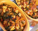 ラタトゥイユリメイク★鶏のチーズ焼き♬作り方5写真