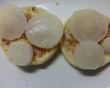juicy大根のお好み風トースト作り方4写真