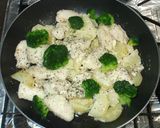鶏むね肉のバジルチーズ焼き♪簡単じゃが芋作り方13写真