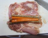 鶏もも肉で八幡巻き☆おせちやお弁当にも！作り方6写真