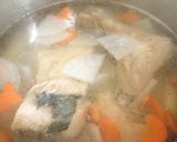 ぶりのあら汁～コチュジャン風味♪作り方3写真