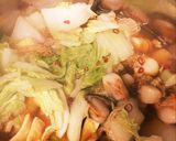 白菜とベビーホタテの煮物作り方3写真
