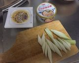簡単なべ☆鮭缶とネギの納豆味噌鍋作り方1写真