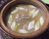 簡単なべ☆鮭缶とネギの納豆味噌鍋作り方4写真