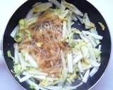 白菜と春雨の中華風炒め作り方5写真