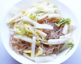 白菜と春雨の中華風炒め作り方6写真