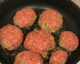 トマトジュースでチーズインハンバーグ作り方4写真