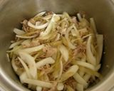 豚肉の柳川風煮★丼にも◎作り方5写真