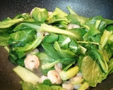 青梗菜と海老のあんかけ焼きそば作り方9写真