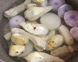 大根と里芋と豚肉の煮物作り方2写真