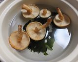 天然開きナメコの開運・年越し蕎麦作り方3写真