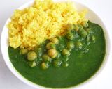 サグダールカレー　ほうれん草と豆のカレー作り方10写真