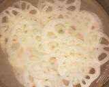 芽キャベツと蓮根のおひたし作り方1写真
