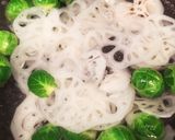 芽キャベツと蓮根のおひたし作り方5写真