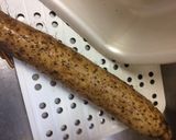 エンドウ豆と長芋のきんとん作り方1写真