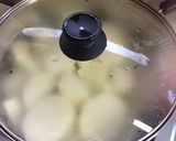 エンドウ豆と長芋のきんとん作り方2写真