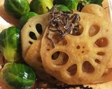 芽キャベツと蓮根のおひたし作り方7写真