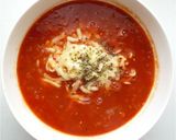 トマトジュースで　トマトチーズラーメン作り方6写真