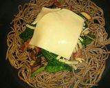 本日の夜食 そばでガレット風作り方7写真