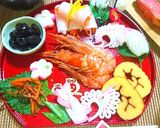 お節料理 盛り付け作り方1写真