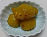簡単『 栗の甘露煮と栗風味シロップ』作り方18写真