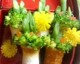 ☆ちくわの門松☆でお正月！作り方4写真