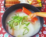 カニと白菜でだし香る♥白味噌のお雑煮作り方3写真