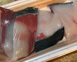 燻製にした鰤の塩焼き 柚子味噌を添えて作り方1写真