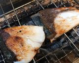 燻製にした鰤の塩焼き 柚子味噌を添えて作り方4写真