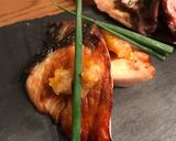 燻製にした鰤の塩焼き 柚子味噌を添えて作り方5写真