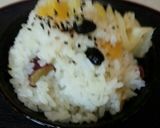 栗イモご飯（血管ダイエット食1051）作り方3写真