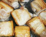 豚の角煮＊すきやき風の煮物＊豚バラ蒟蒻作り方2写真
