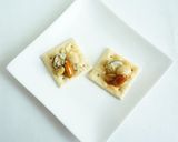 ブルーチーズとハニーナッツのカナッペ作り方4写真