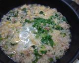 豚肉と大根の葉の雑炊作り方5写真