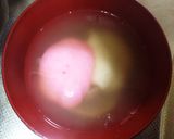 昆布とエビのだし香る♪あっさりお雑煮作り方5写真