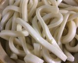 味が染みてる モツ煮込みうどん作り方1写真