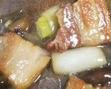 豚の角煮＊すきやき風の煮物＊豚バラ蒟蒻作り方7写真