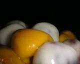 お月見●かぼちゃの餡入り白玉団子作り方5写真
