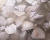豚の角煮＊すきやき風の煮物＊豚バラ蒟蒻作り方4写真