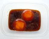 卵黄のわさび醤油漬け作り方3写真