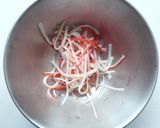 がごめ昆布とかにかまの酢の物作り方3写真