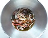 がごめ昆布とかにかまの酢の物作り方4写真
