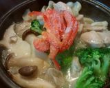 簡単☆土鍋Deアヒージョ☆ゆり根版作り方4写真