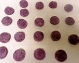 紫いもパウダーで☆ザクほろっミニクッキー作り方5写真