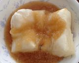 お餅のアレンジ…みぞれあんかけ焼きもち作り方3写真