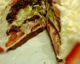 簡単可愛いドームケーキのクリスマスケーキ作り方18写真