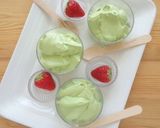 抹茶レアチーズケーキ作り方9写真