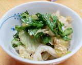 レタスとごま油のサラダ作り方7写真