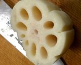 おせちに 花れんこん作り方2写真