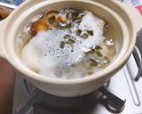 開きナメコと霜降りシメジのお雑煮作り方4写真